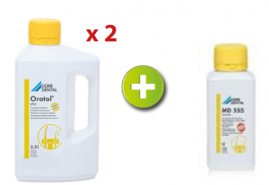 Orotol 2,5 L x2 szt + MD 555 1l