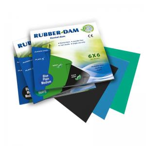 RUBBER-DAM Koferdam stomatologiczny gruby niebieski 36 SZT