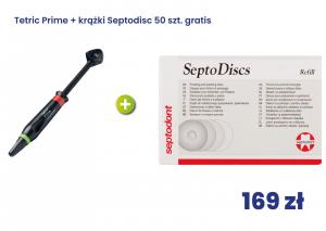 TETRIC PRIME 3 G + SEPTODISC 50 SZT - ZESTAW PROMO LATO!